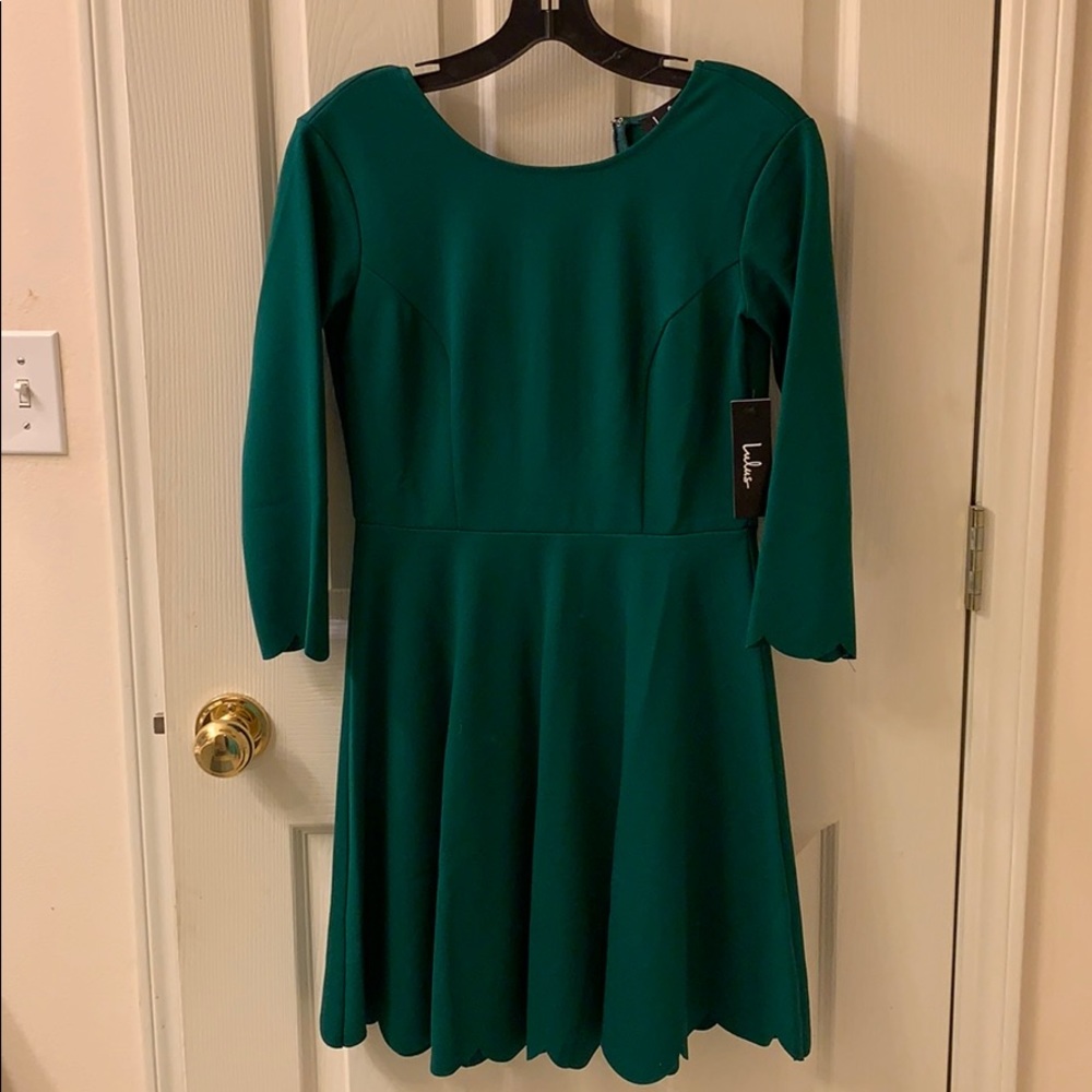 Green dress